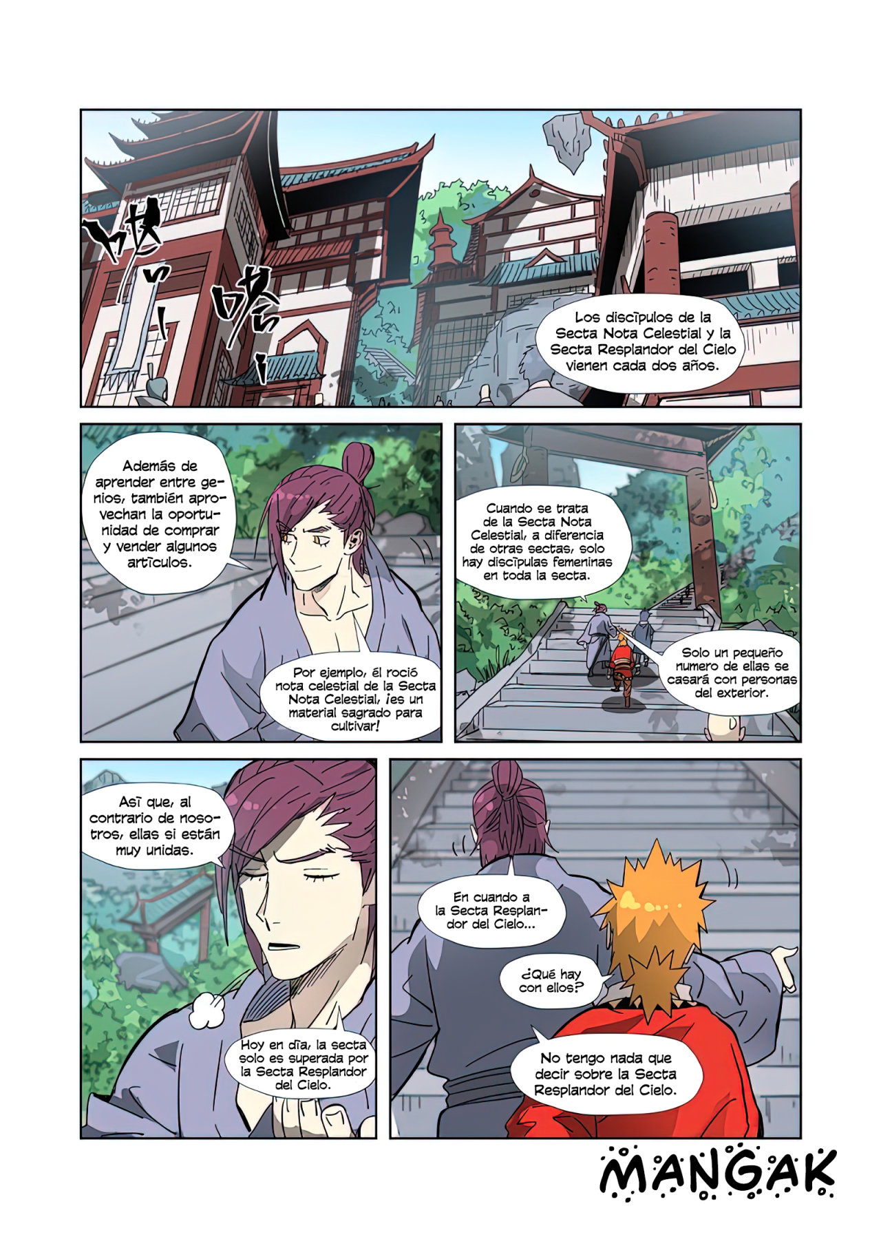Read Tales of Demons and Gods ES Manga Online