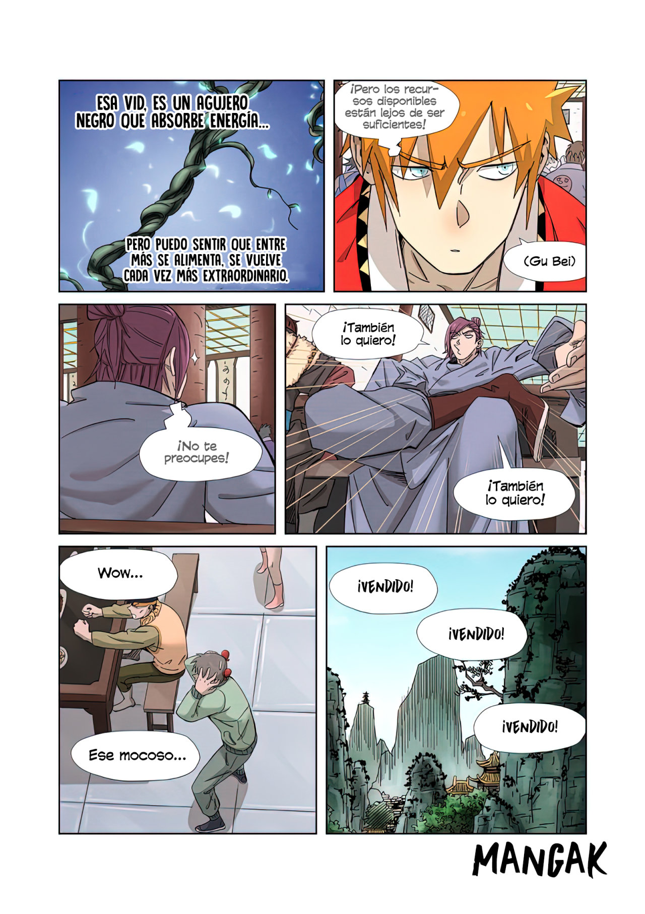 Read Tales of Demons and Gods ES Manga Online