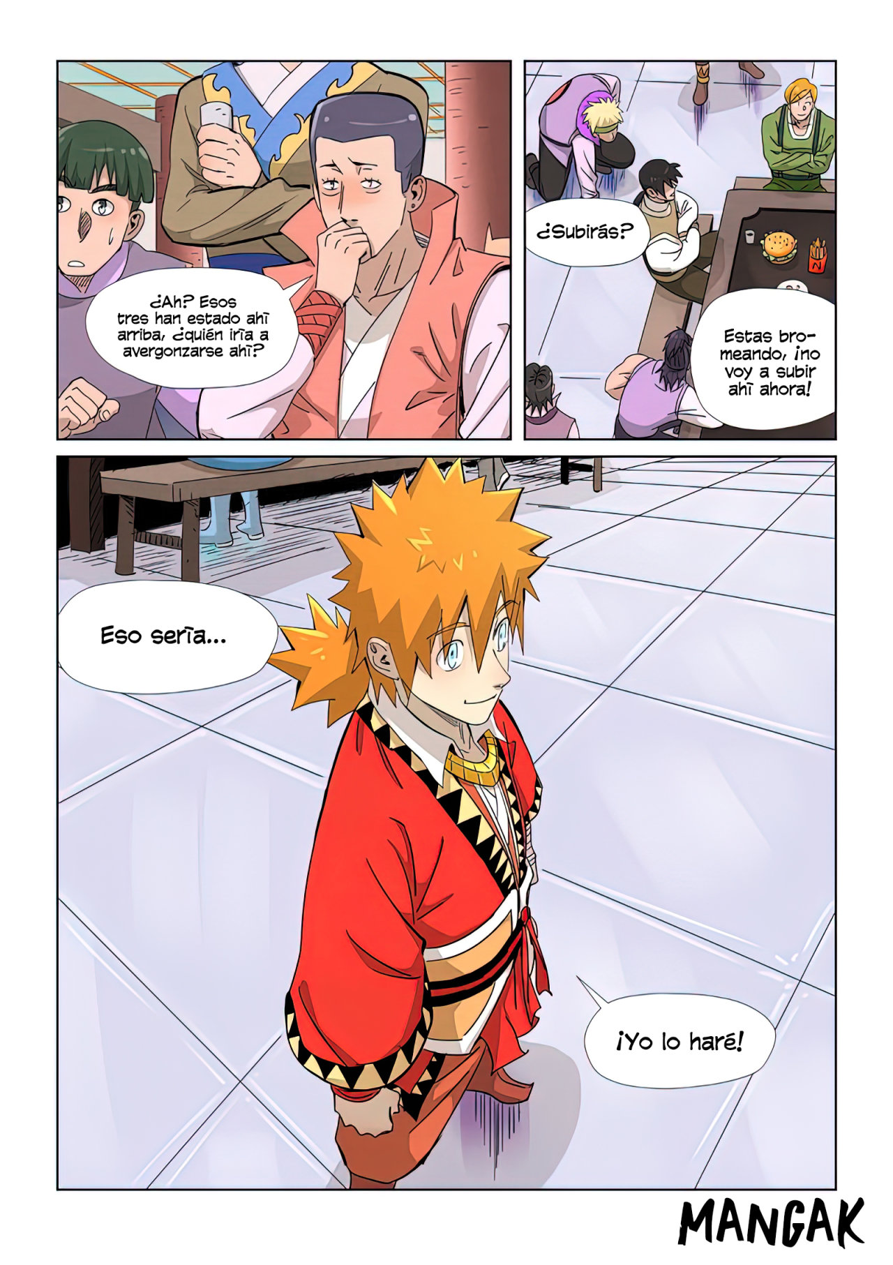 Read Tales of Demons and Gods ES Manga Online