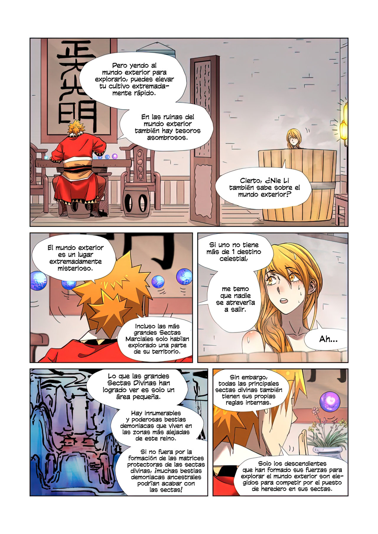 Read Tales of Demons and Gods ES Manga Online