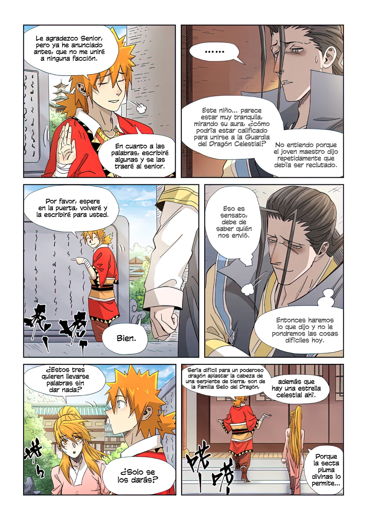 Read Tales of Demons and Gods ES Manga Online