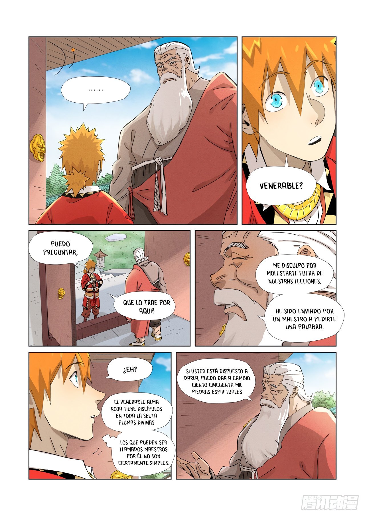 Read Tales of Demons and Gods ES Manga Online