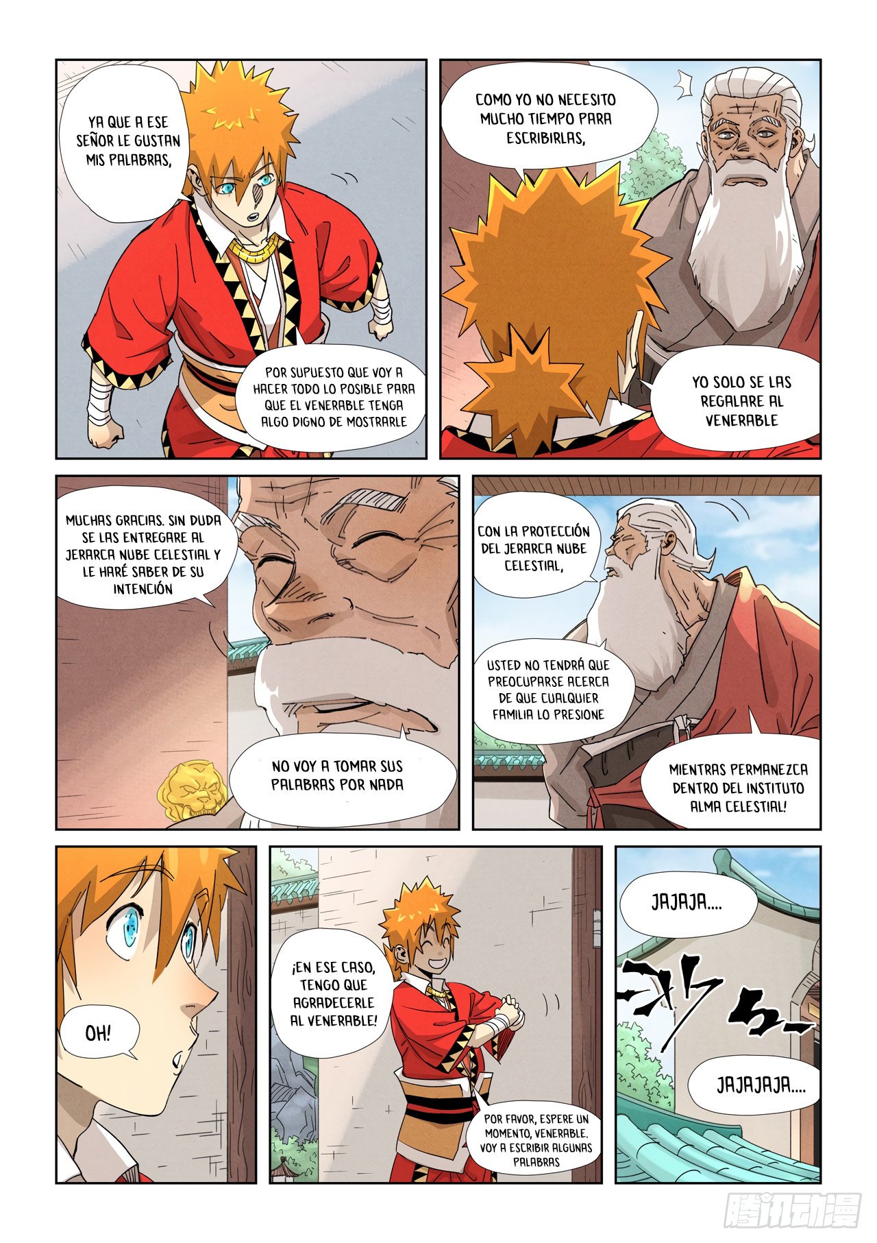 Read Tales of Demons and Gods ES Manga Online