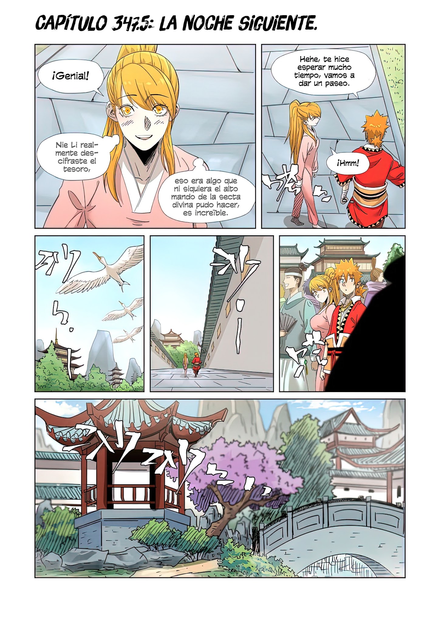 Read Tales of Demons and Gods ES Manga Online