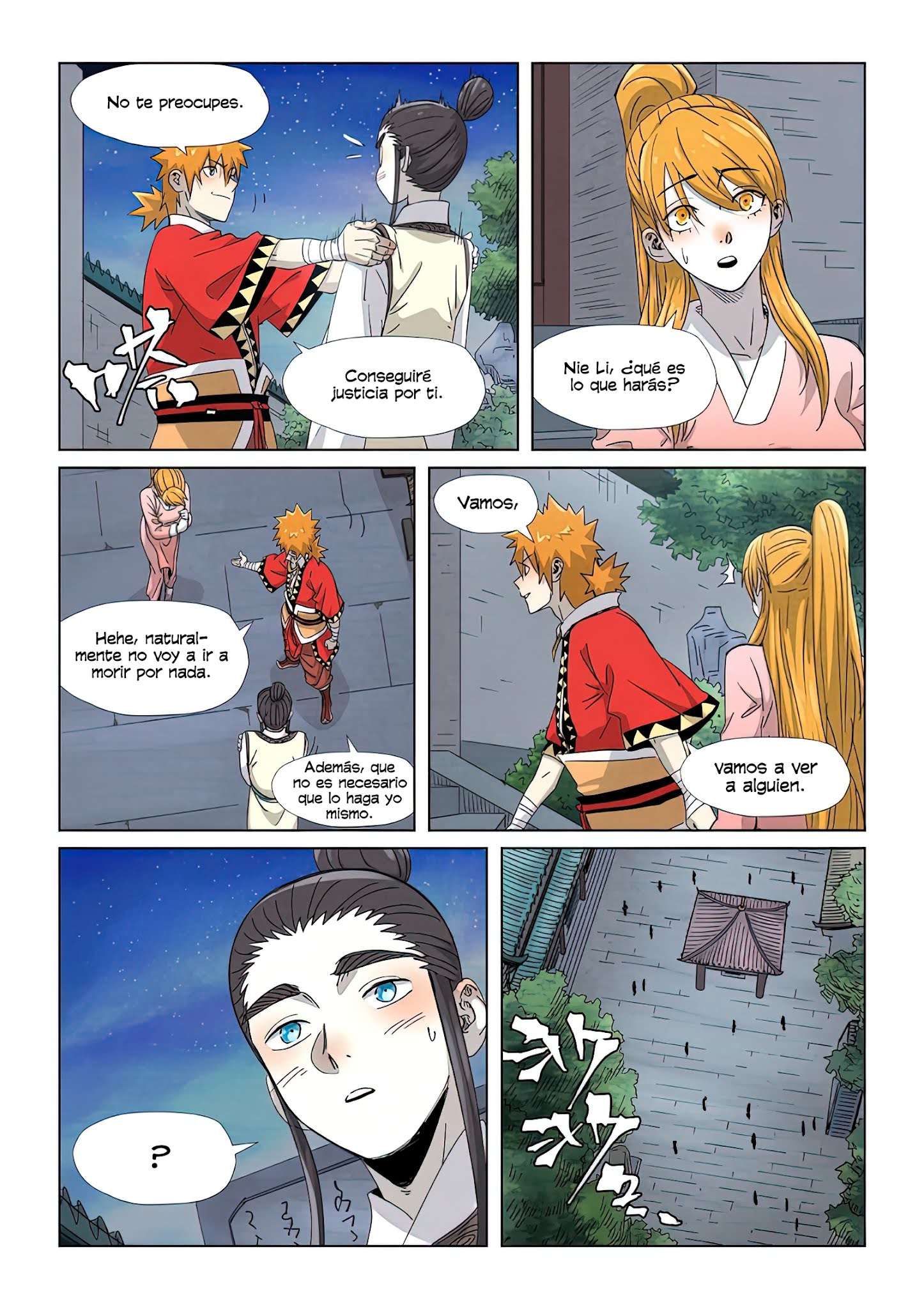 Read Tales of Demons and Gods ES Manga Online