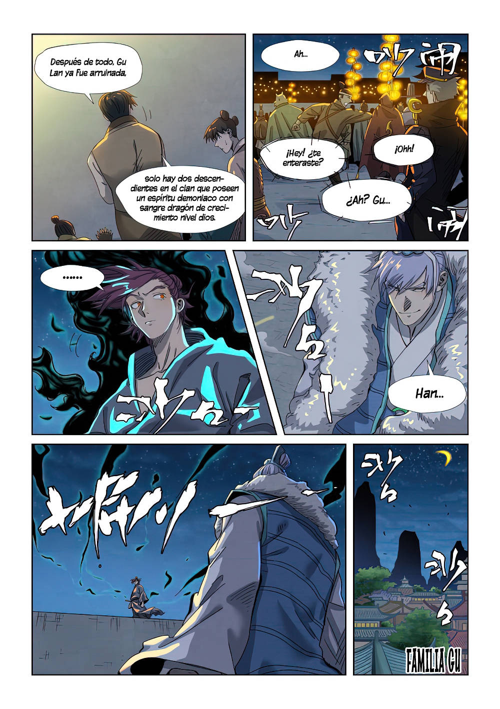 Read Tales of Demons and Gods ES Manga Online