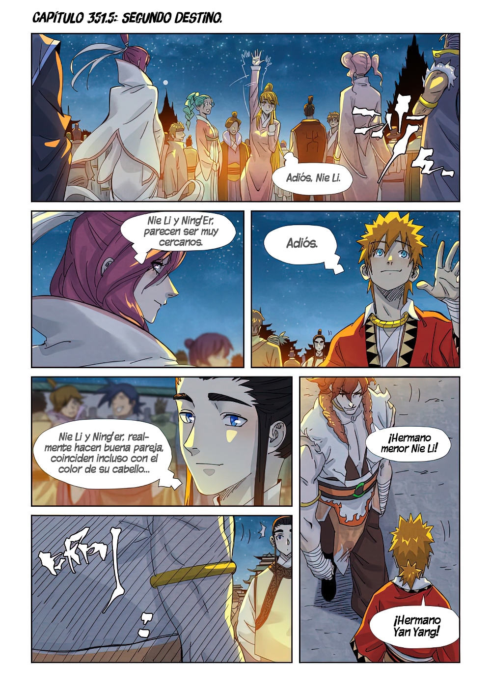 Read Tales of Demons and Gods ES Manga Online