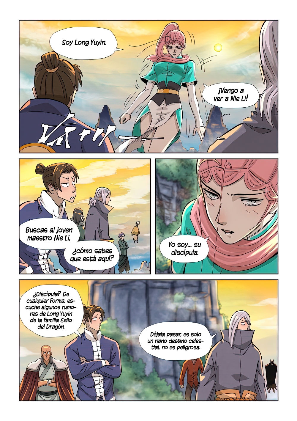 Read Tales of Demons and Gods ES Manga Online