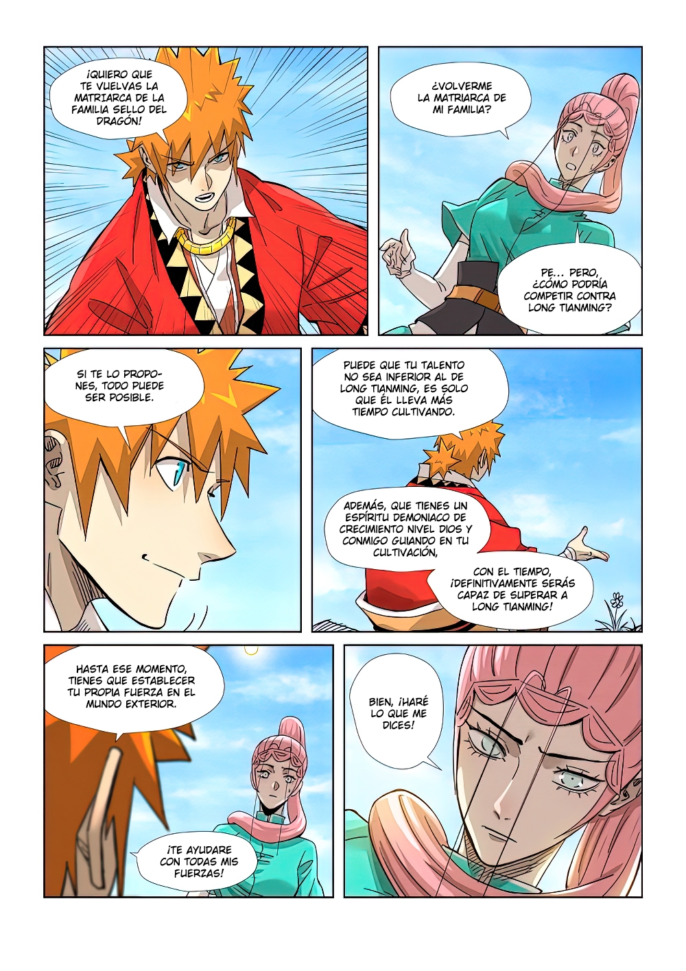 Read Tales of Demons and Gods ES Manga Online