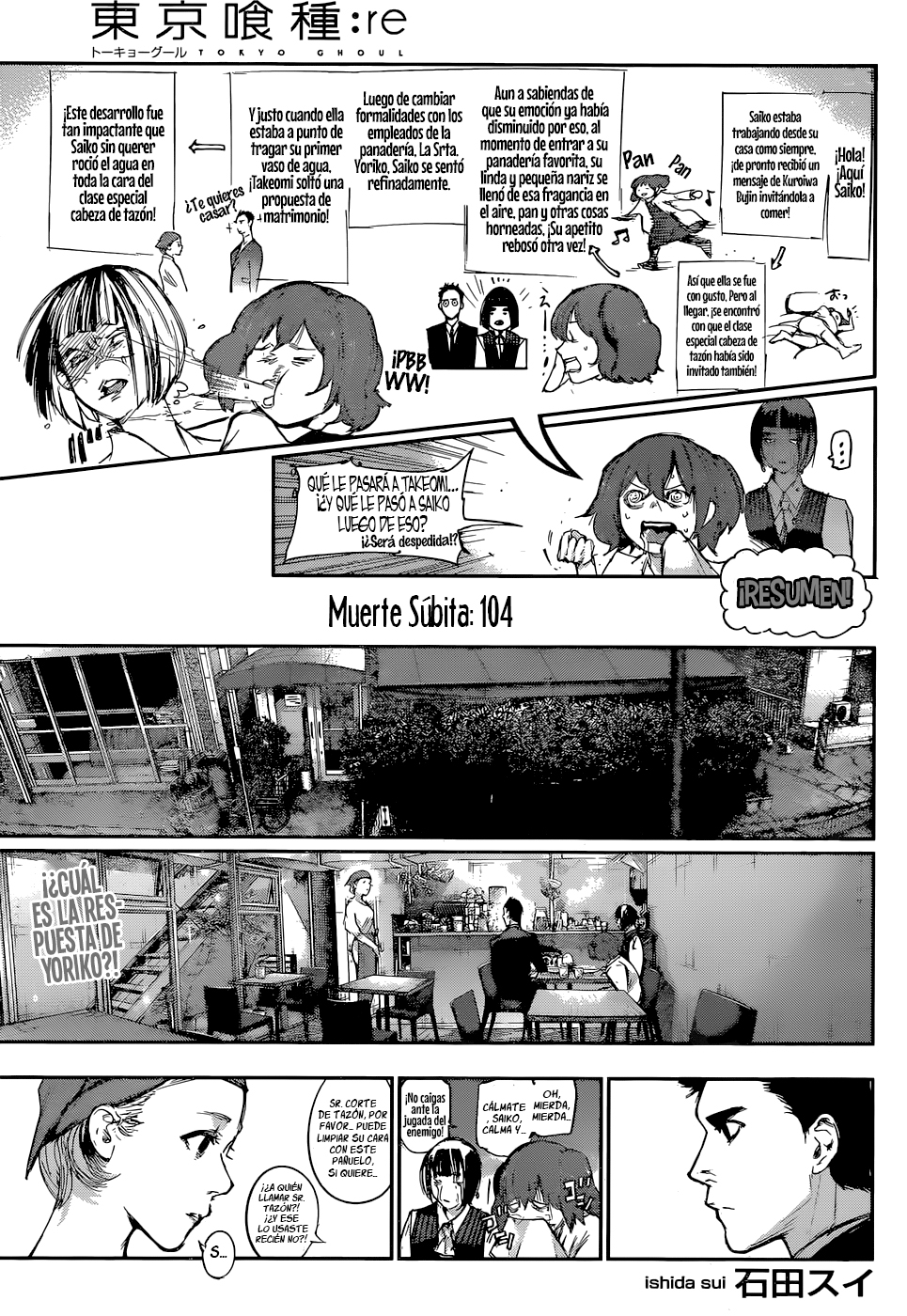 Read Tokyo Ghoul ES Manga Online