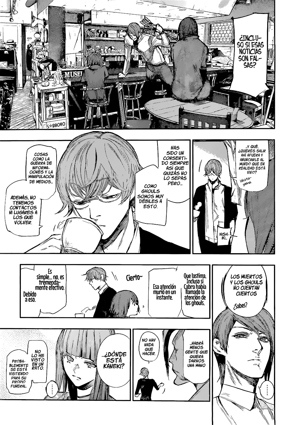 Read Tokyo Ghoul ES Manga Online