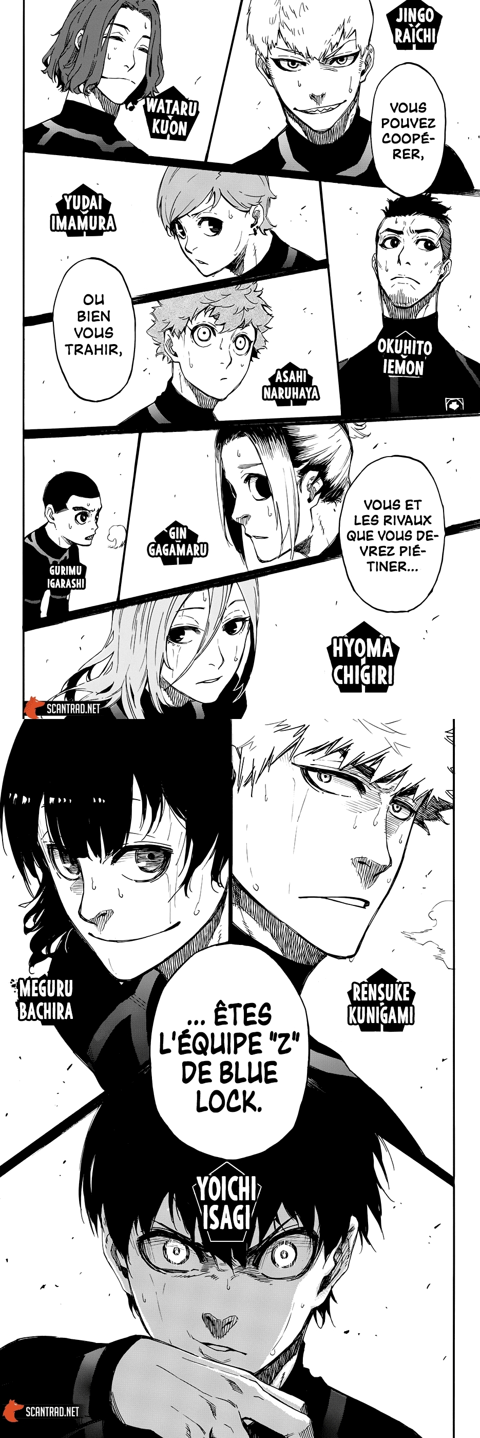 Read Blue Lock FR Manga Online
