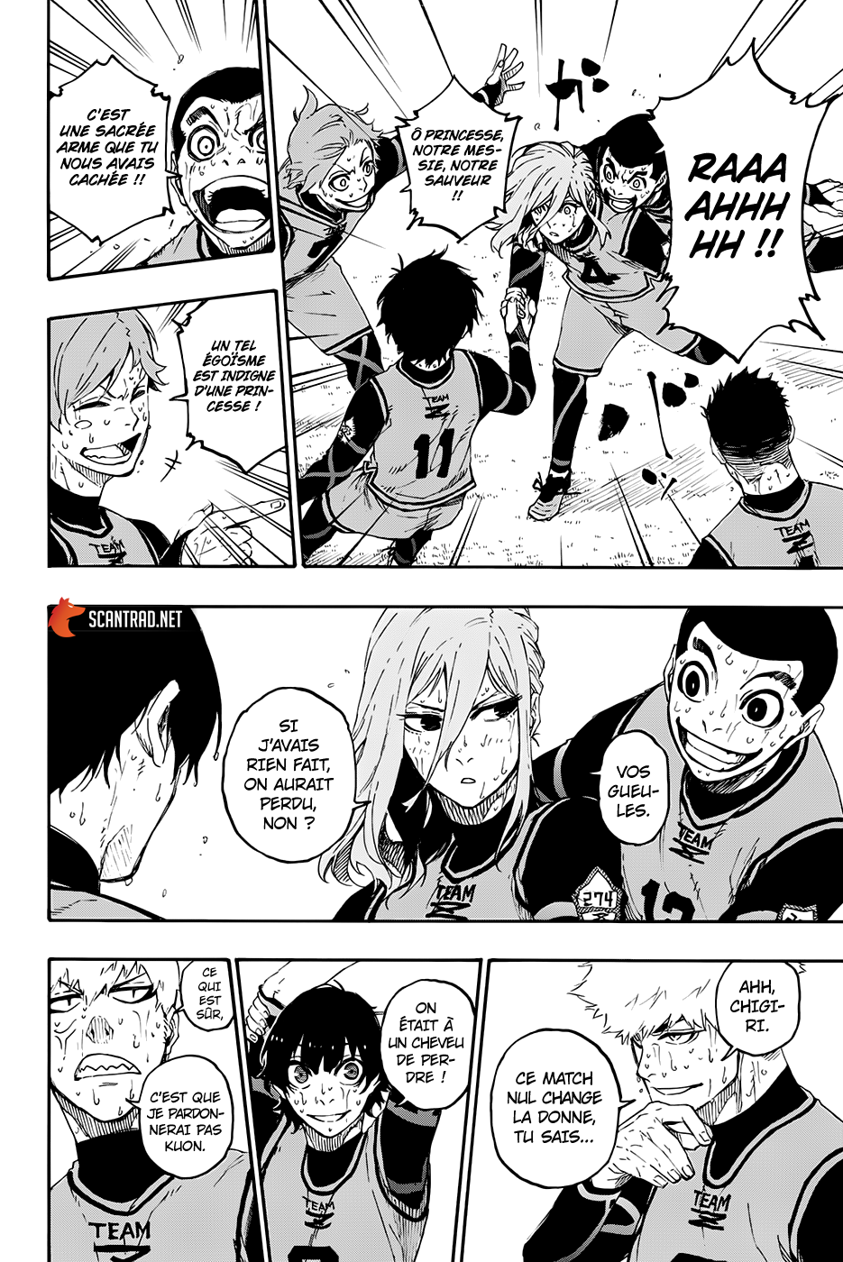 Read Blue Lock FR Manga Online