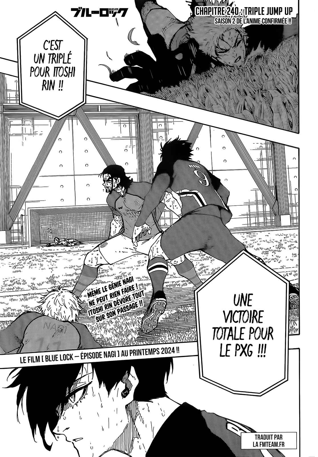Read Blue Lock FR Manga Online