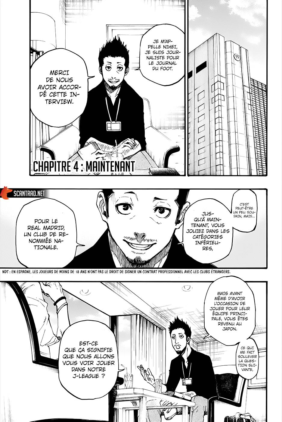 Read Blue Lock FR Manga Online