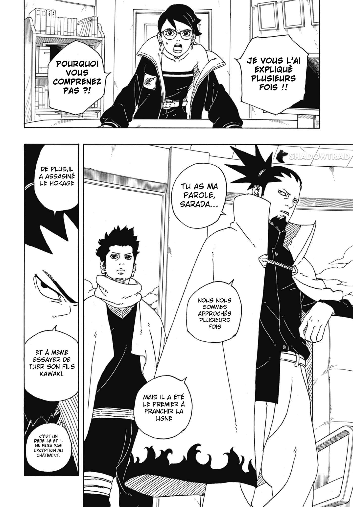 Read Boruto Two Blue Vortex FR Manga Online