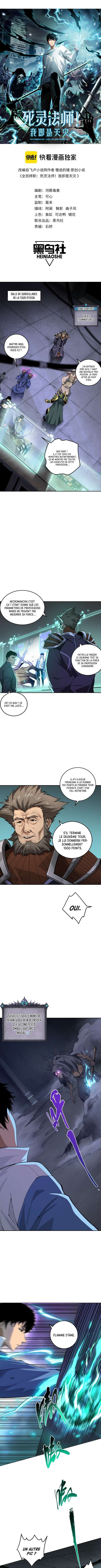Read Catastrophic Necromancer FR Manga Online