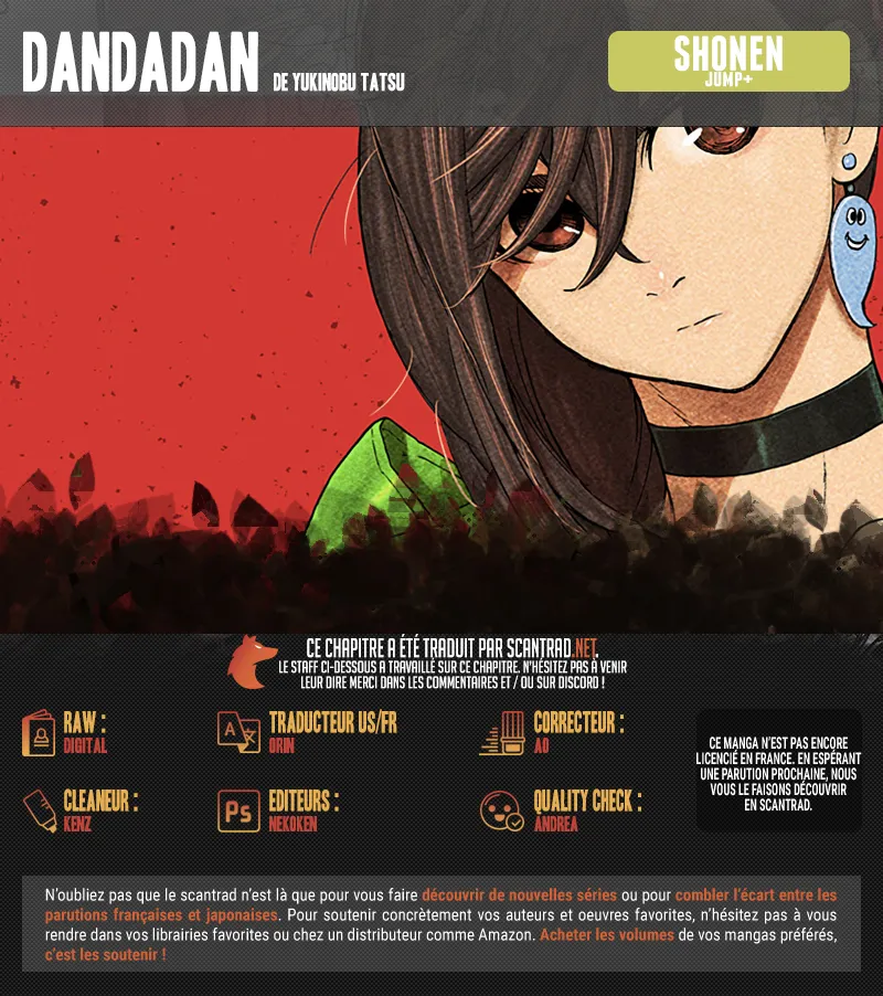 Read Dandadan FR Manga Online