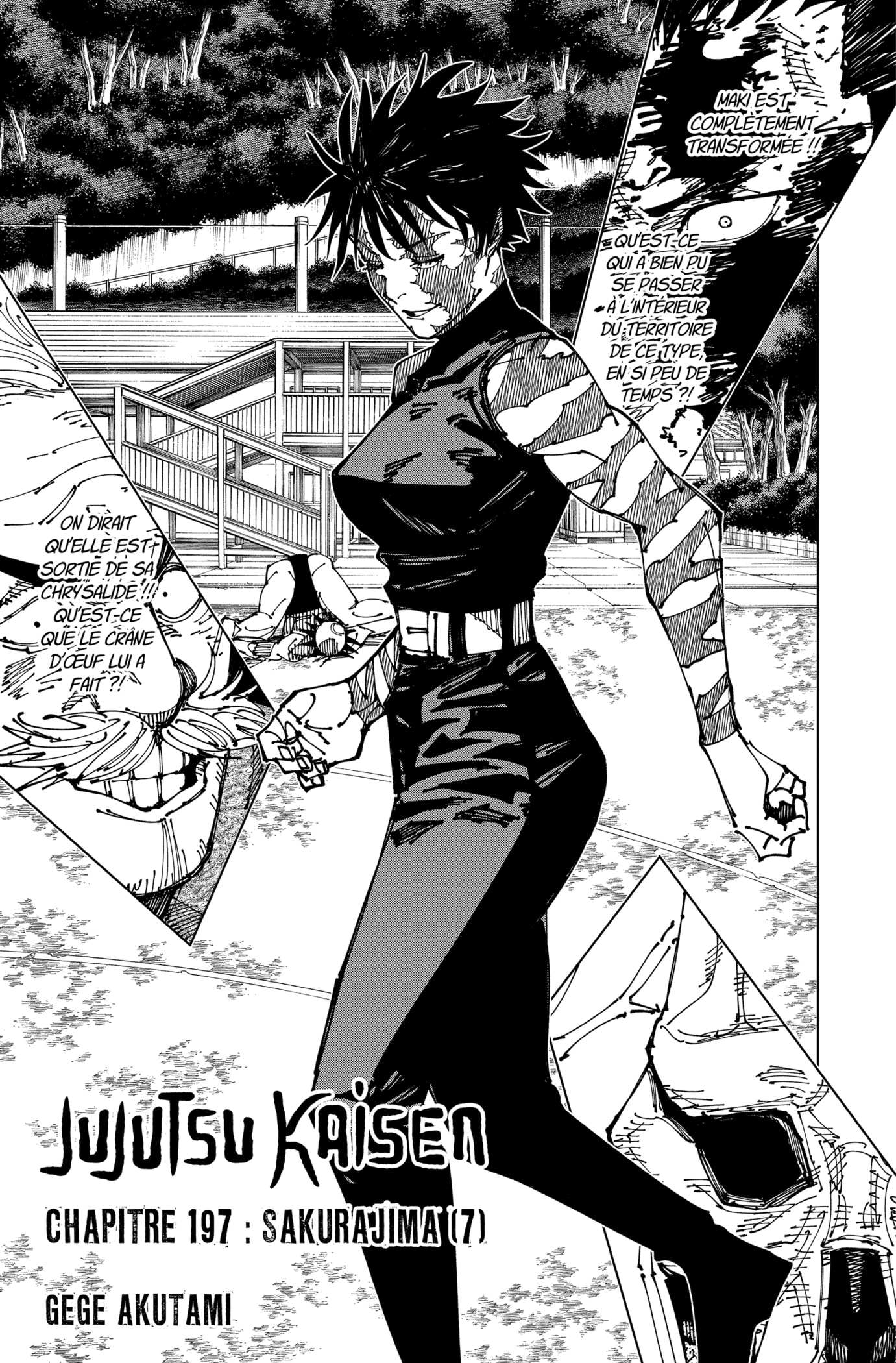 Read Jujutsu Kaisen FR Manga Online