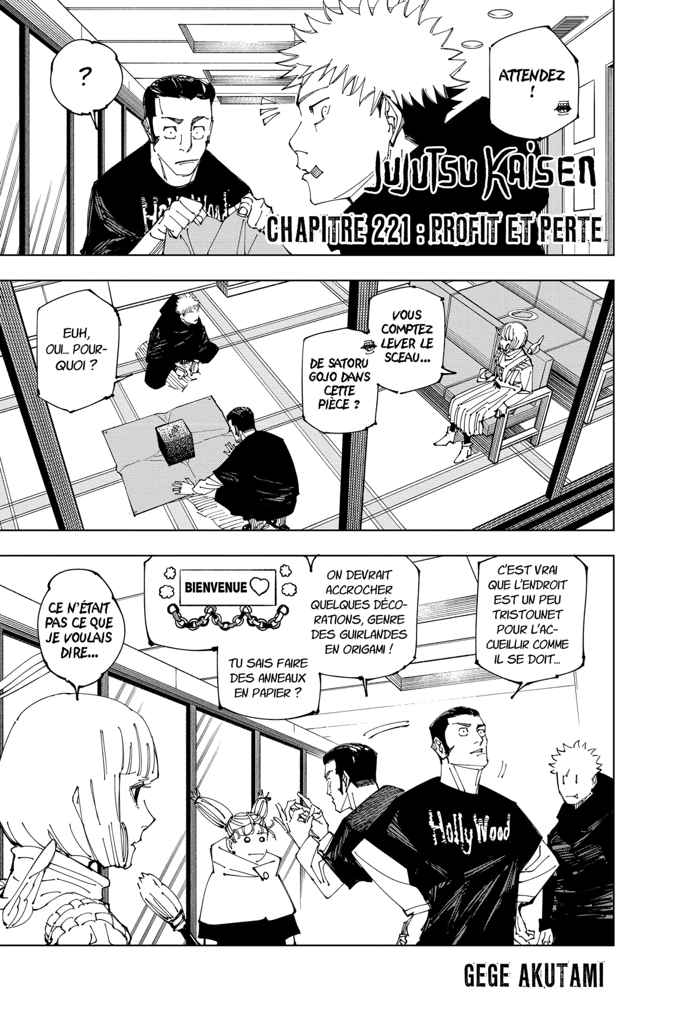 Read Jujutsu Kaisen FR Manga Online