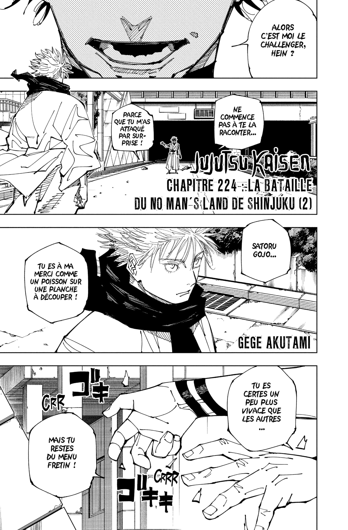 Read Jujutsu Kaisen FR Manga Online