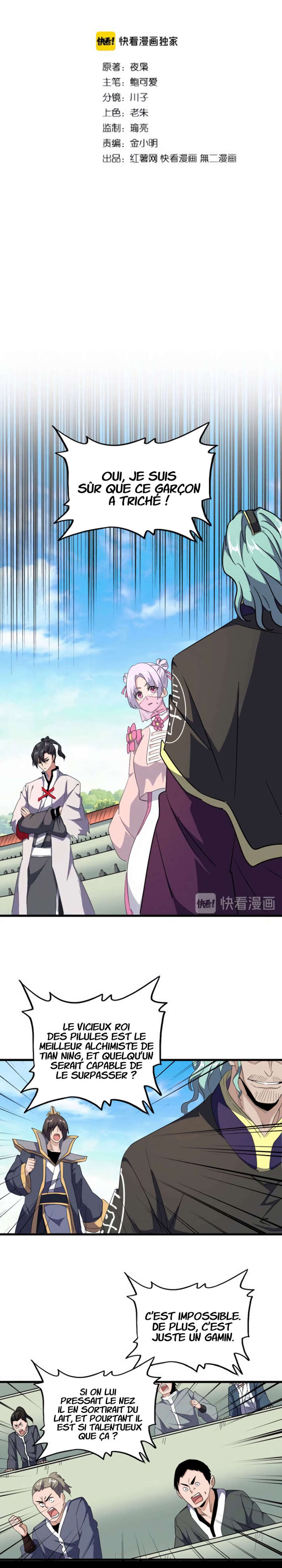 Read Magic Emperor FR Manga Online