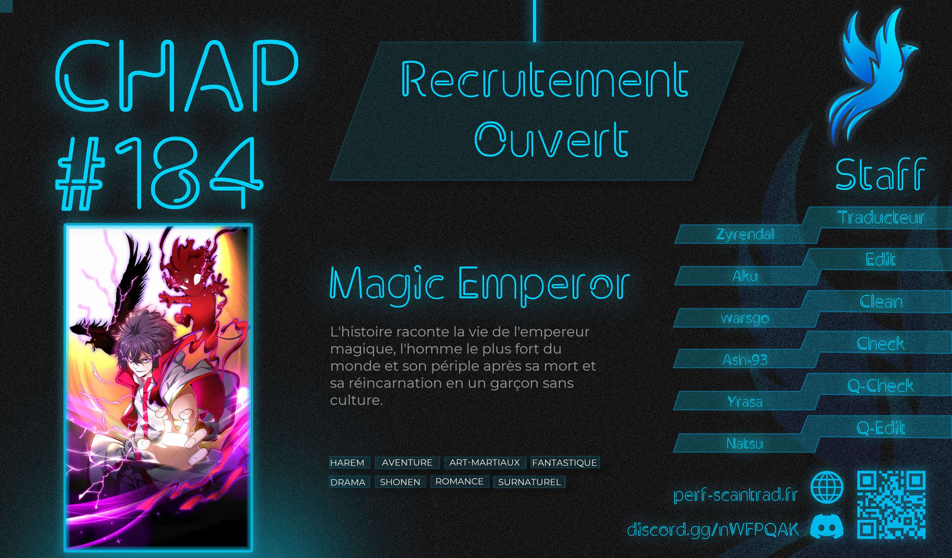 Read Magic Emperor FR Manga Online