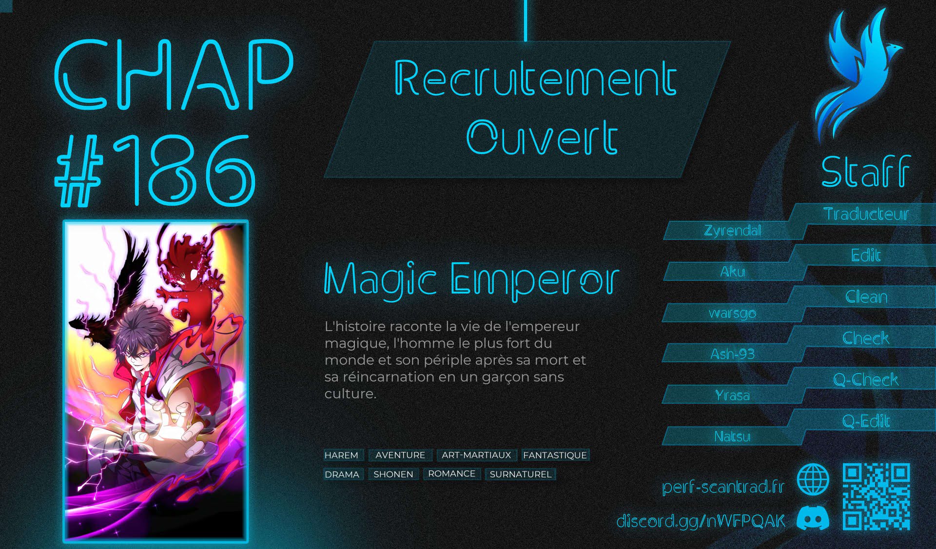 Read Magic Emperor FR Manga Online