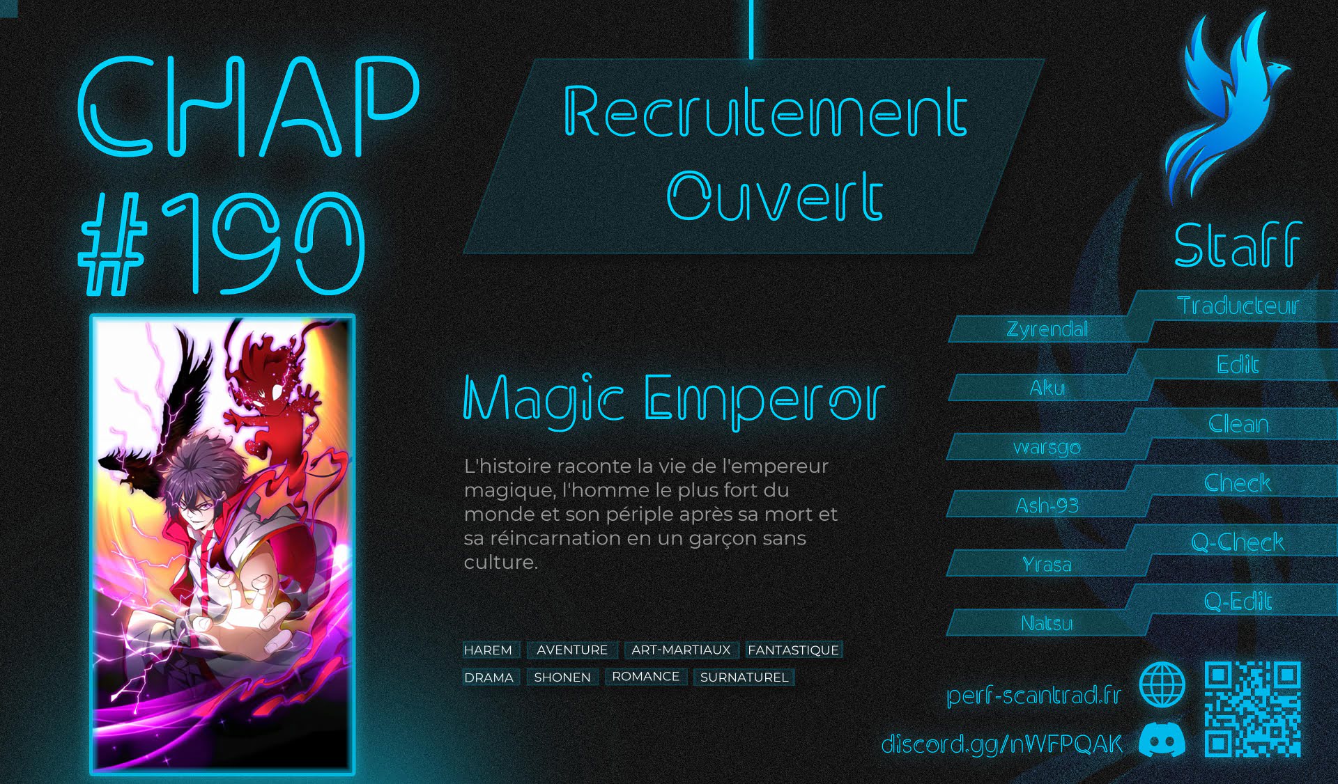 Read Magic Emperor FR Manga Online