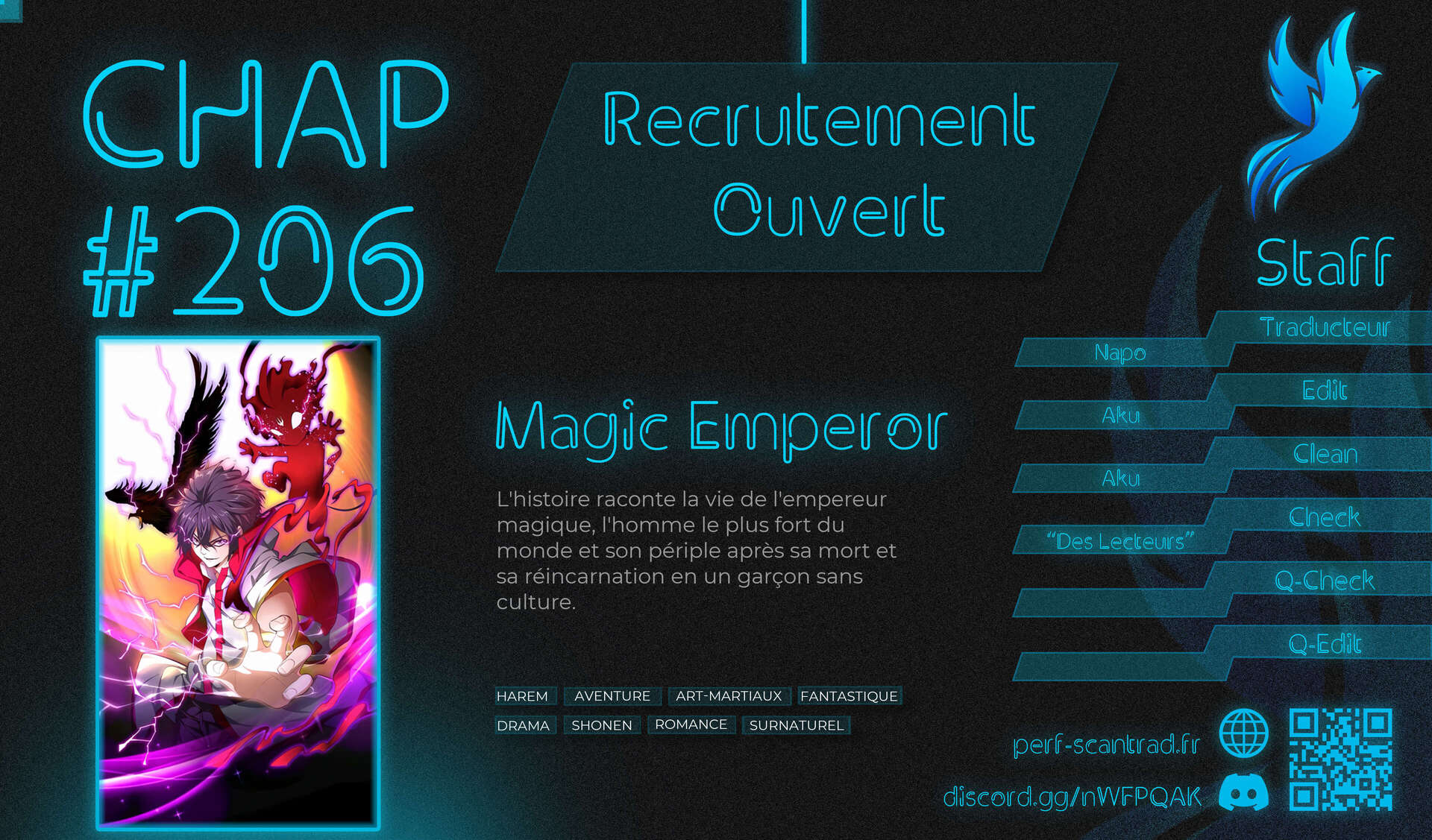 Read Magic Emperor FR Manga Online