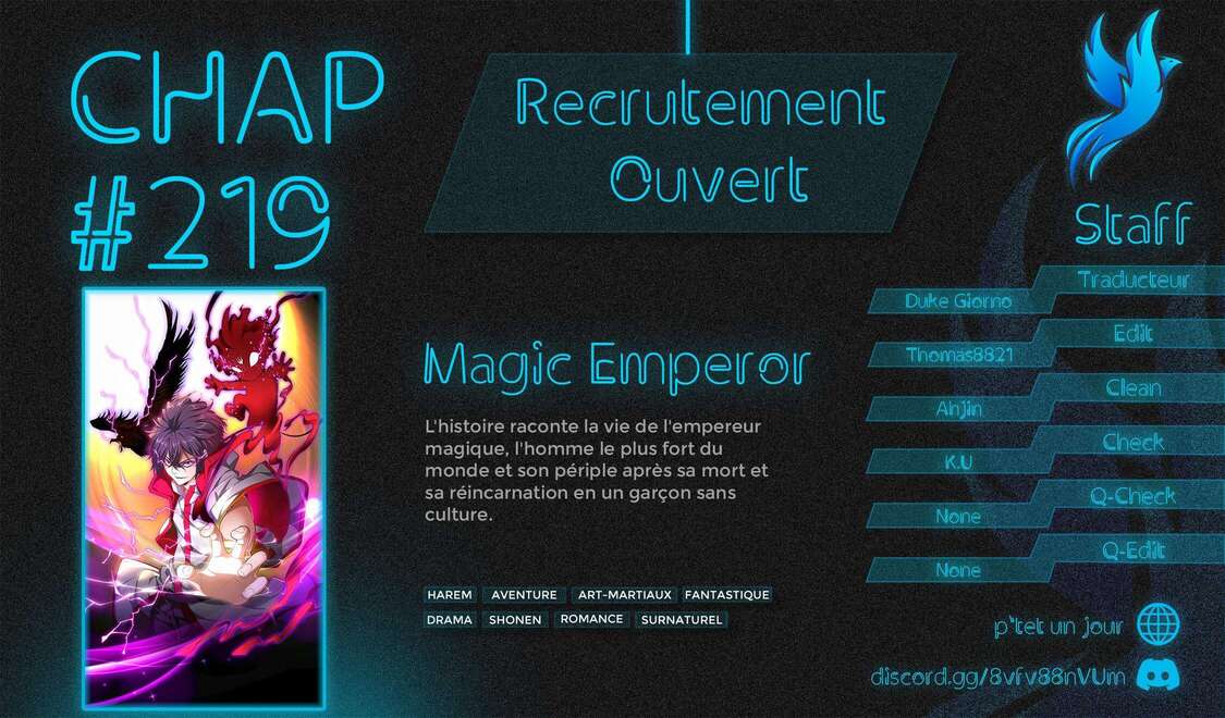 Read Magic Emperor FR Manga Online