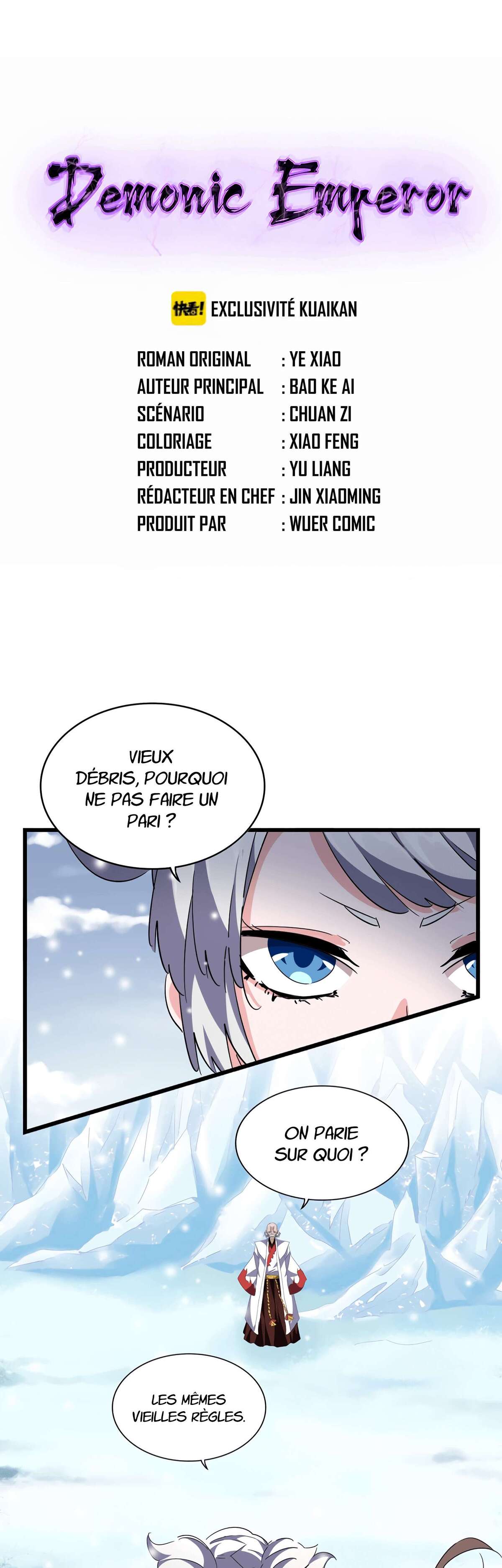Read Magic Emperor FR Manga Online