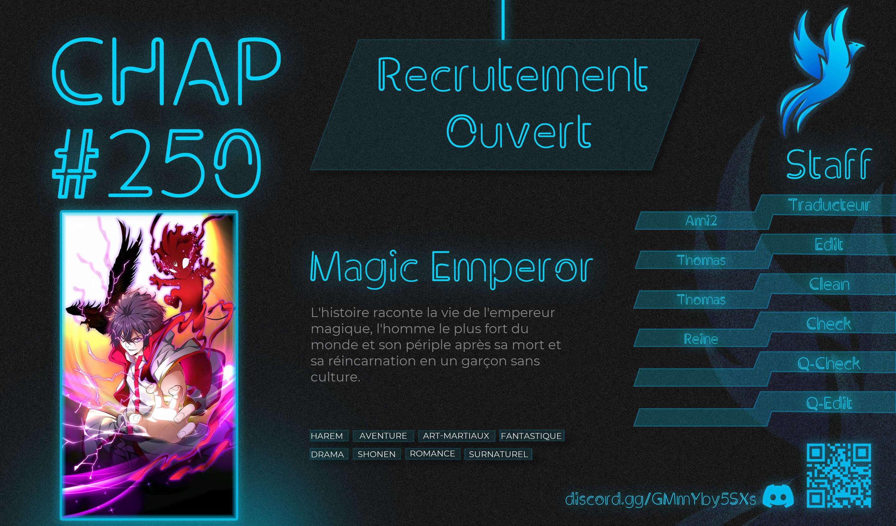 Read Magic Emperor FR Manga Online