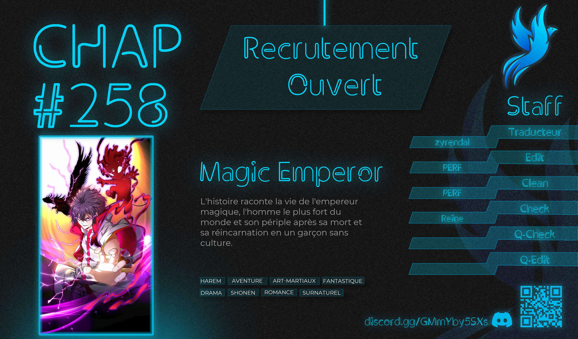 Read Magic Emperor FR Manga Online