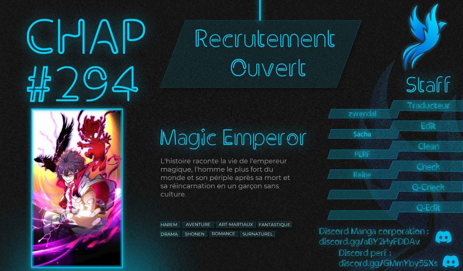 Read Magic Emperor FR Manga Online