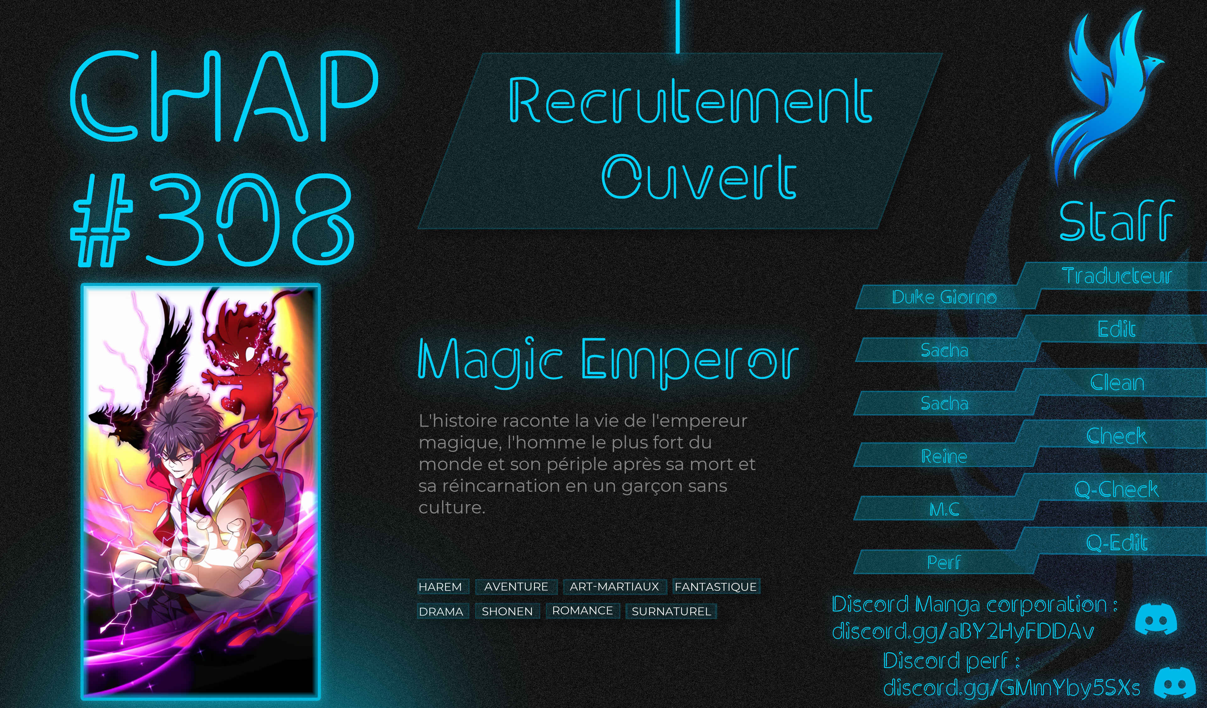 Read Magic Emperor FR Manga Online
