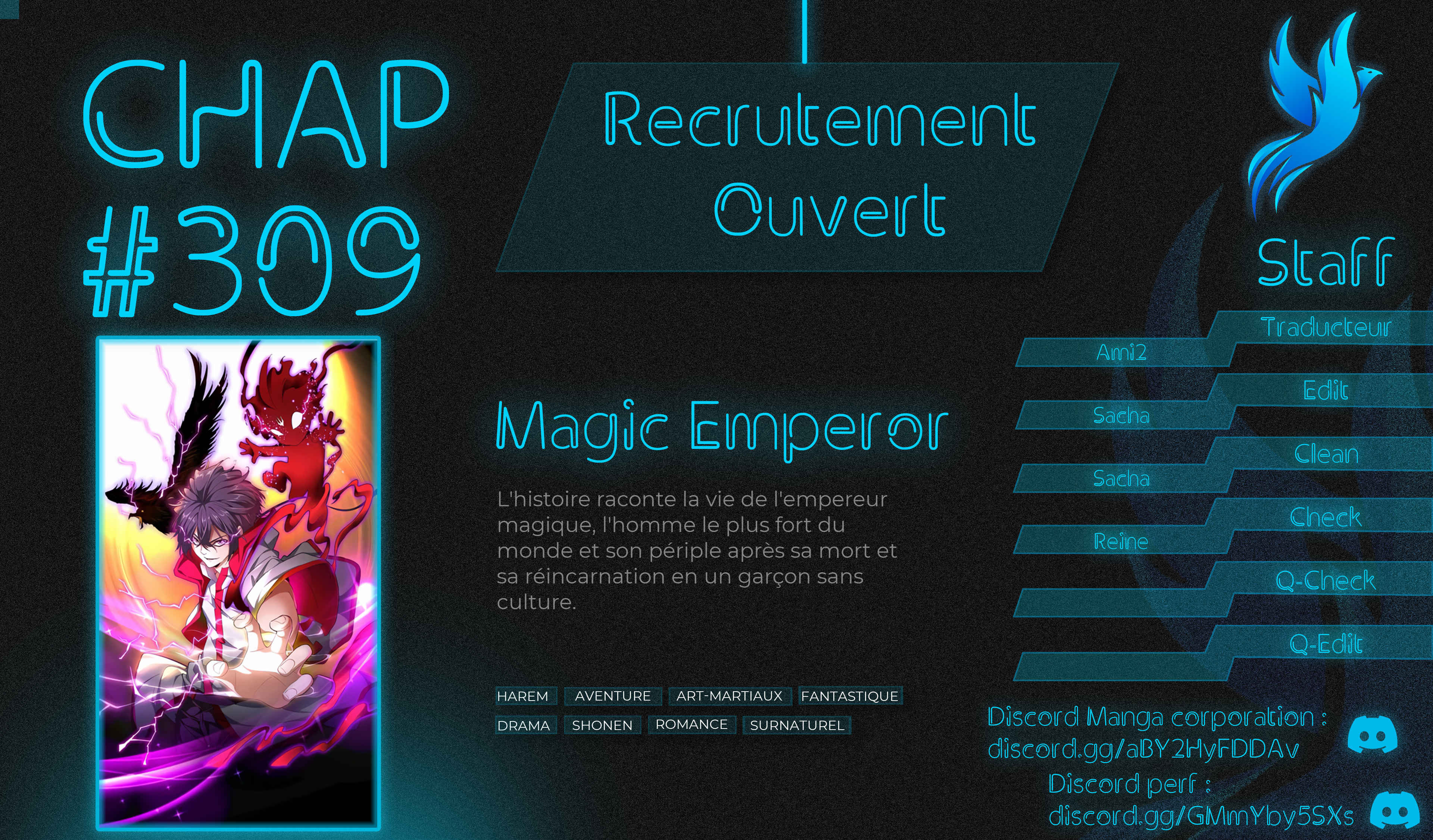 Read Magic Emperor FR Manga Online