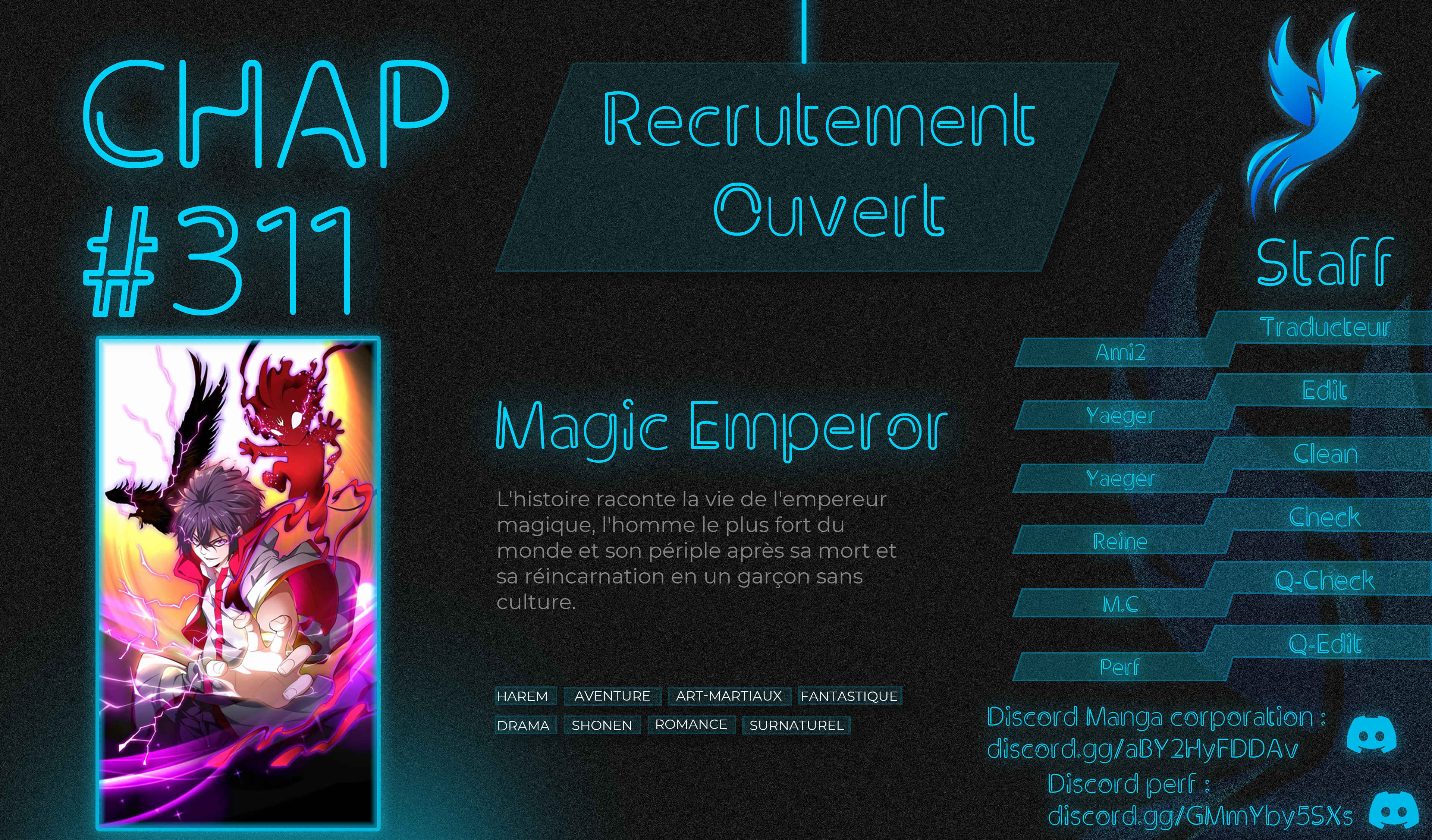 Read Magic Emperor FR Manga Online