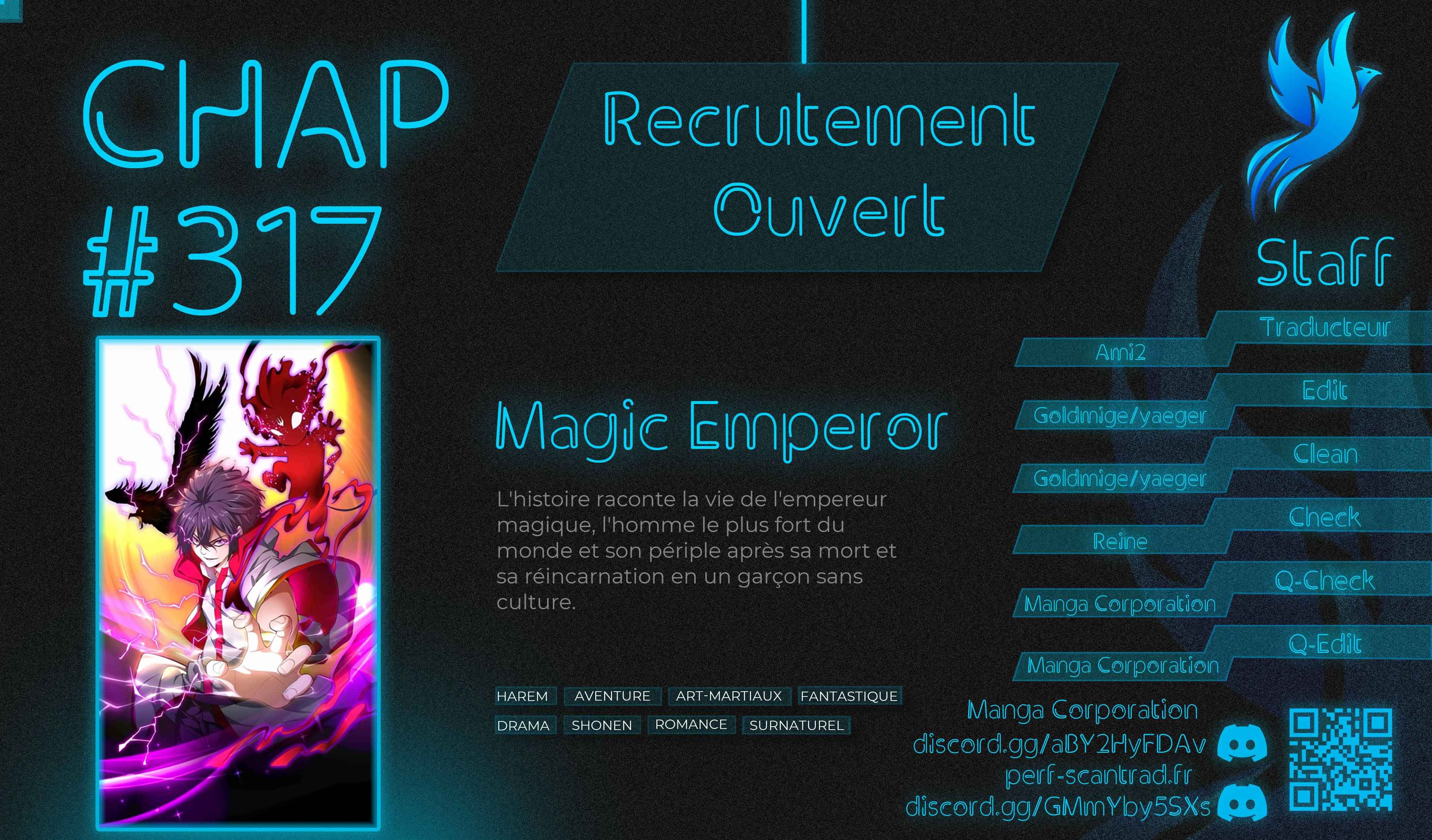 Read Magic Emperor FR Manga Online