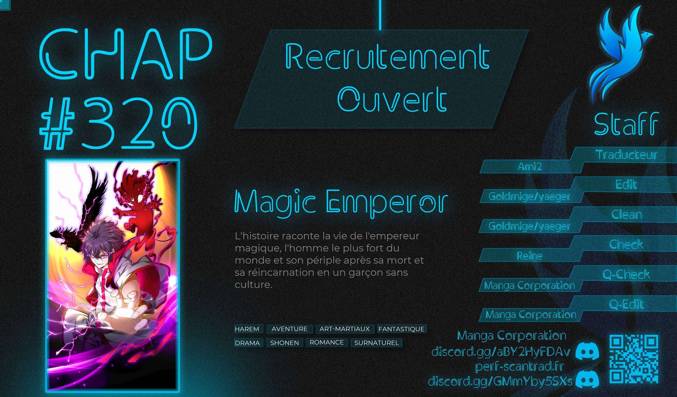 Read Magic Emperor FR Manga Online