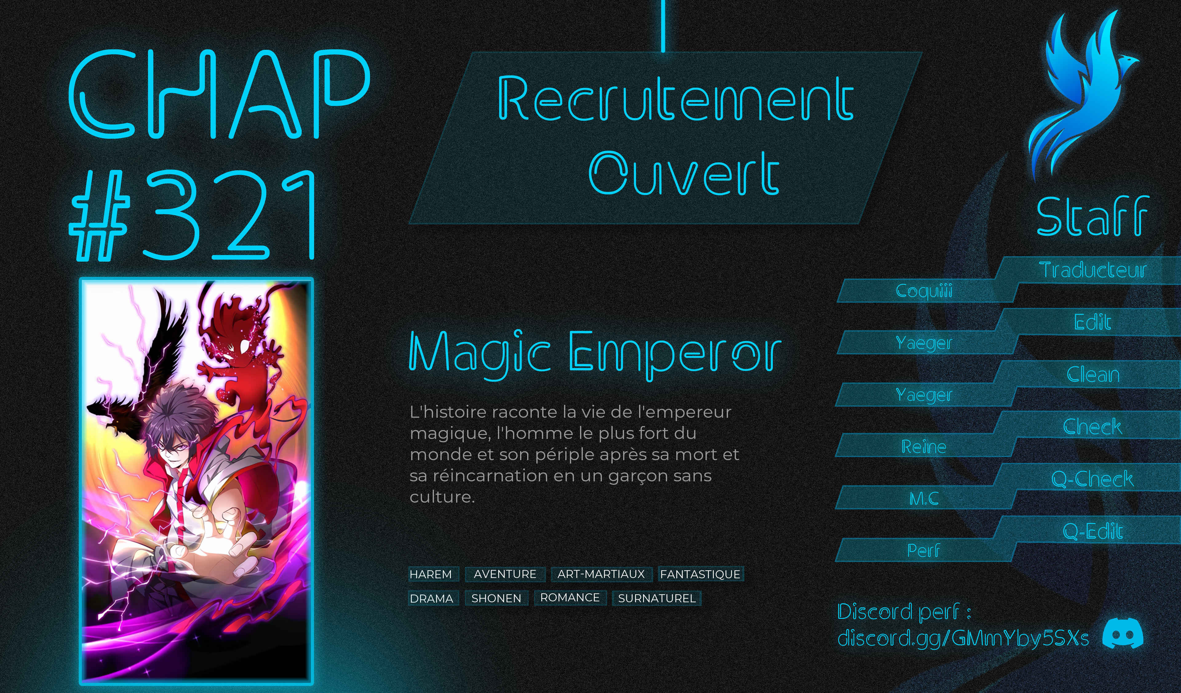 Read Magic Emperor FR Manga Online