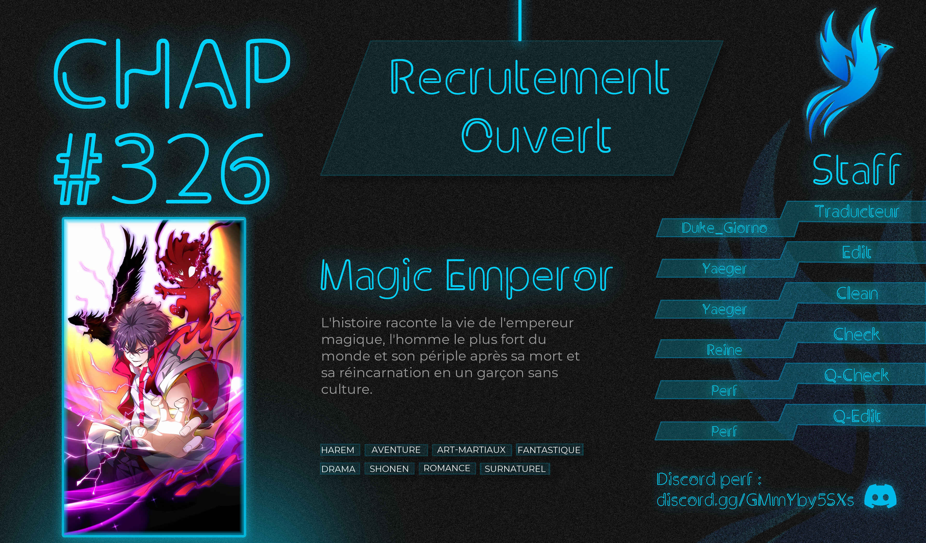 Read Magic Emperor FR Manga Online