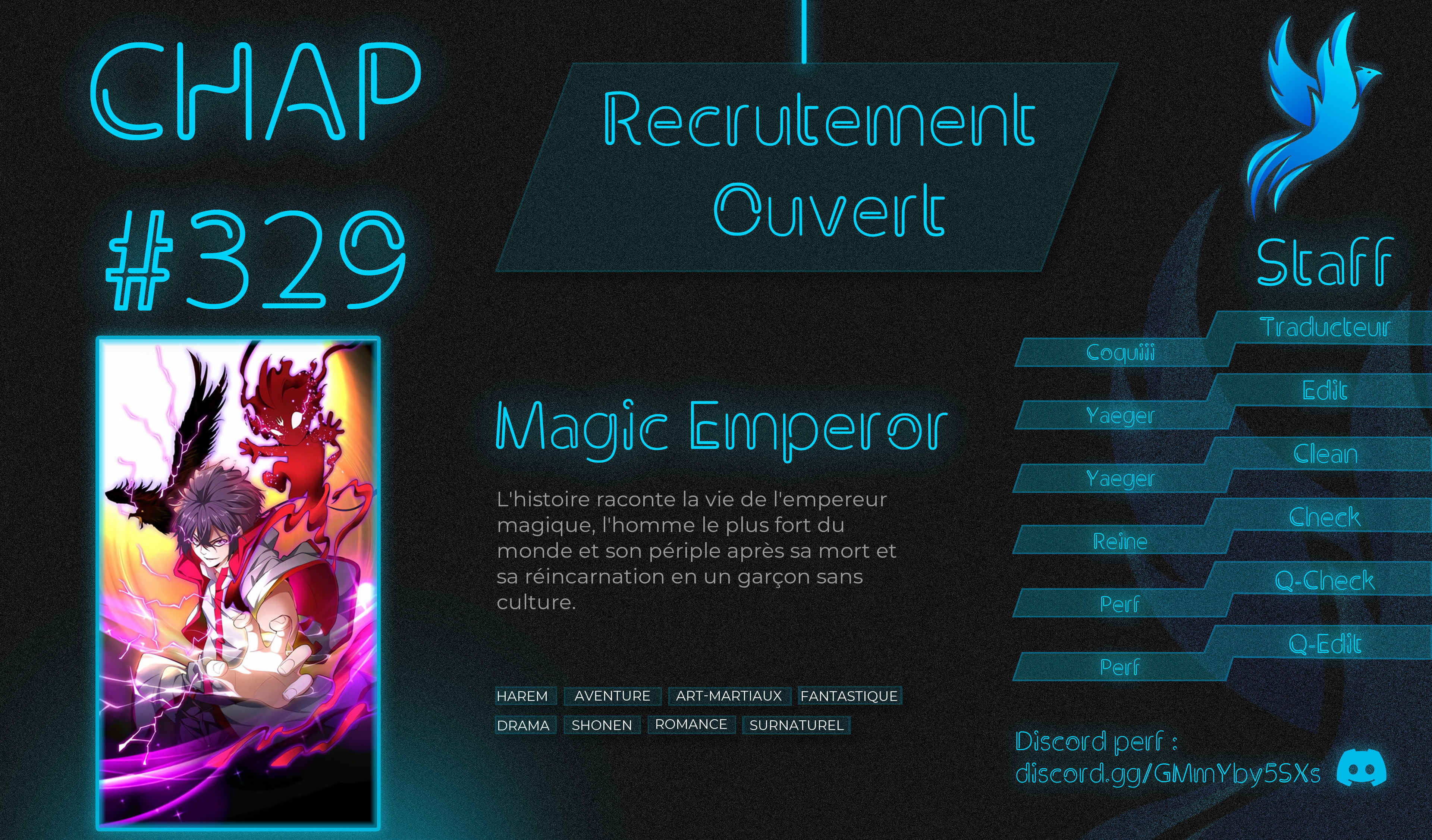 Read Magic Emperor FR Manga Online