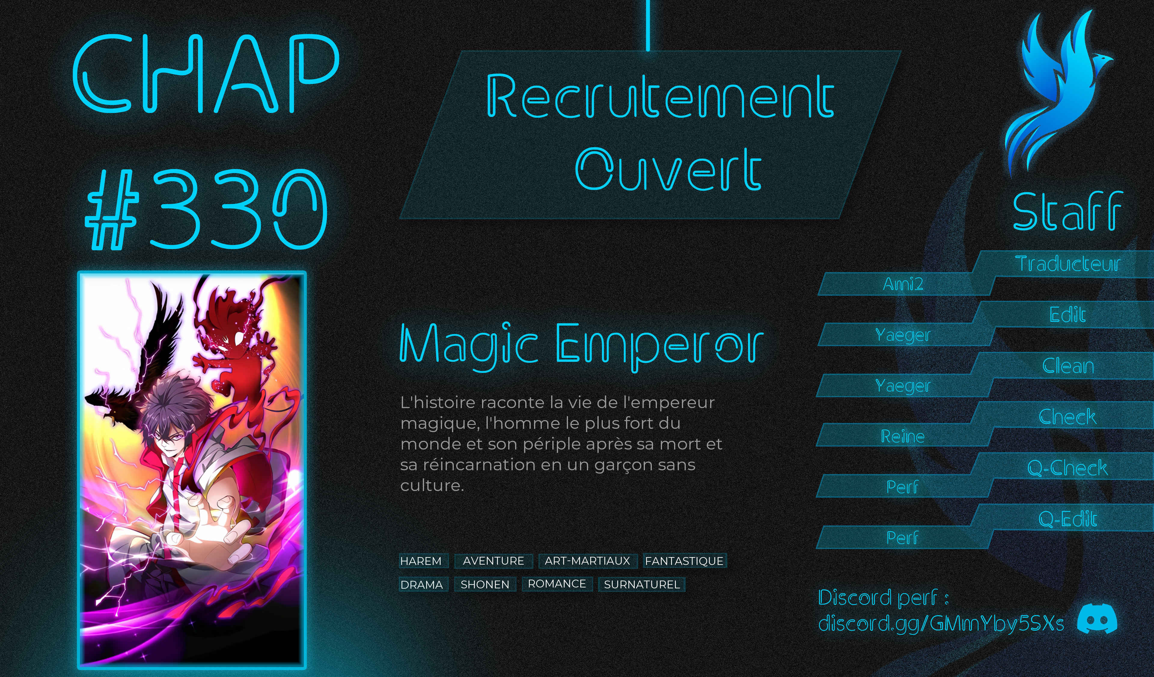 Read Magic Emperor FR Manga Online
