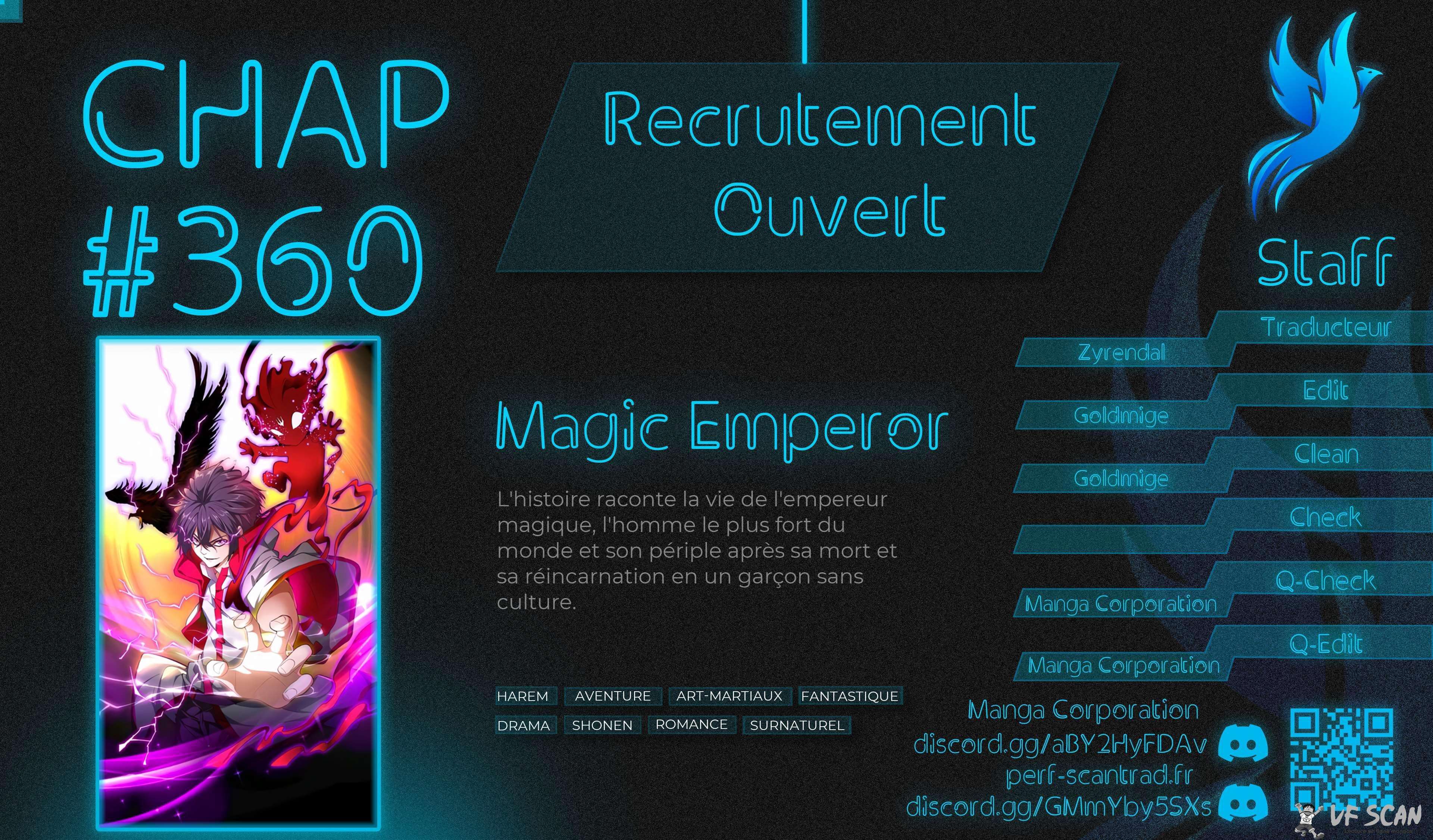 Read Magic Emperor FR Manga Online