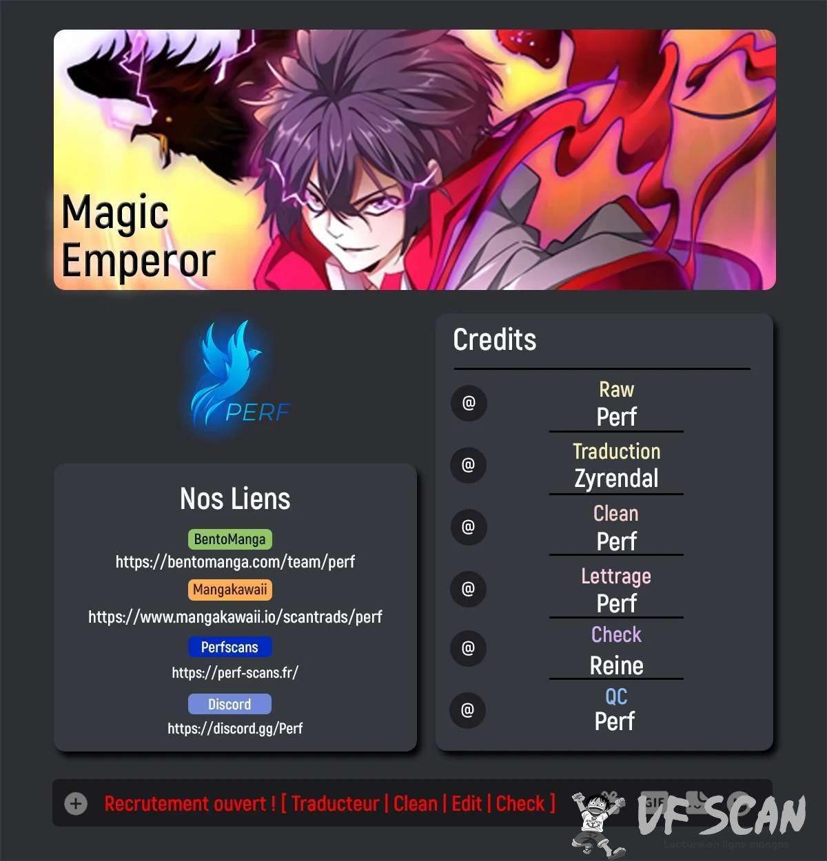 Read Magic Emperor FR Manga Online