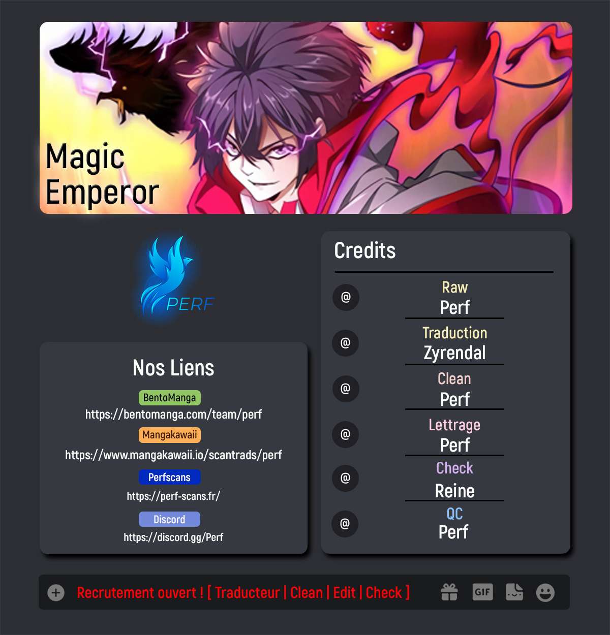 Read Magic Emperor FR Manga Online