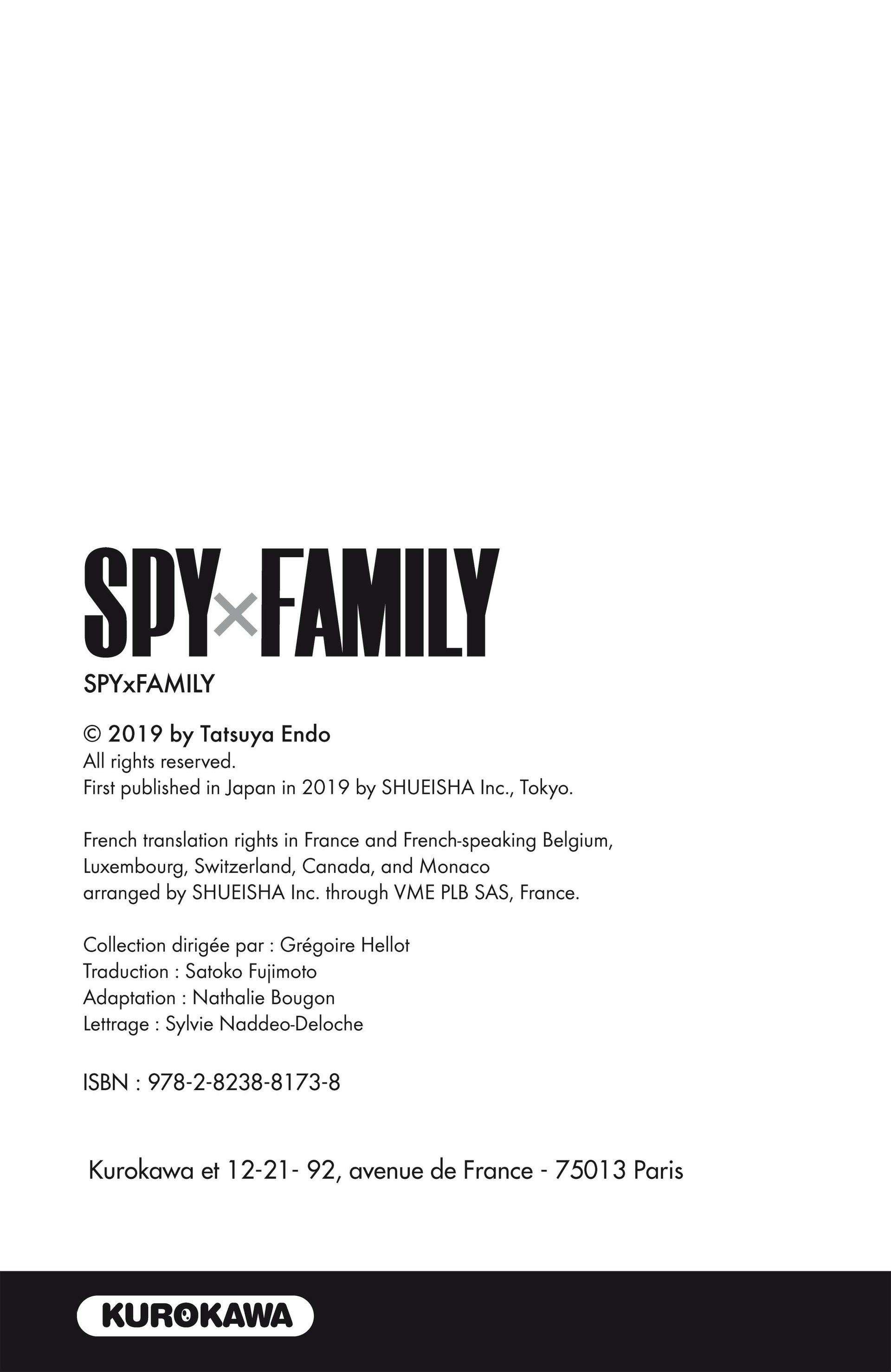 Read SPY×FAMILY FR Manga Online