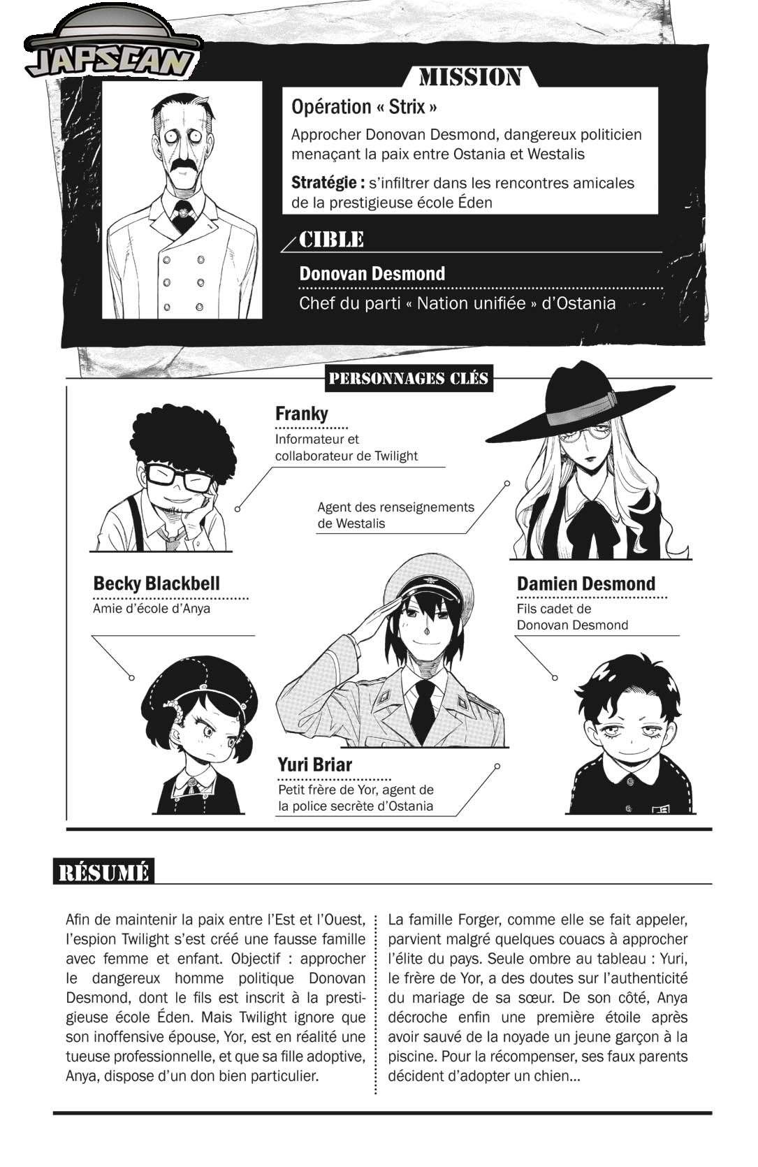 Read SPY×FAMILY FR Manga Online