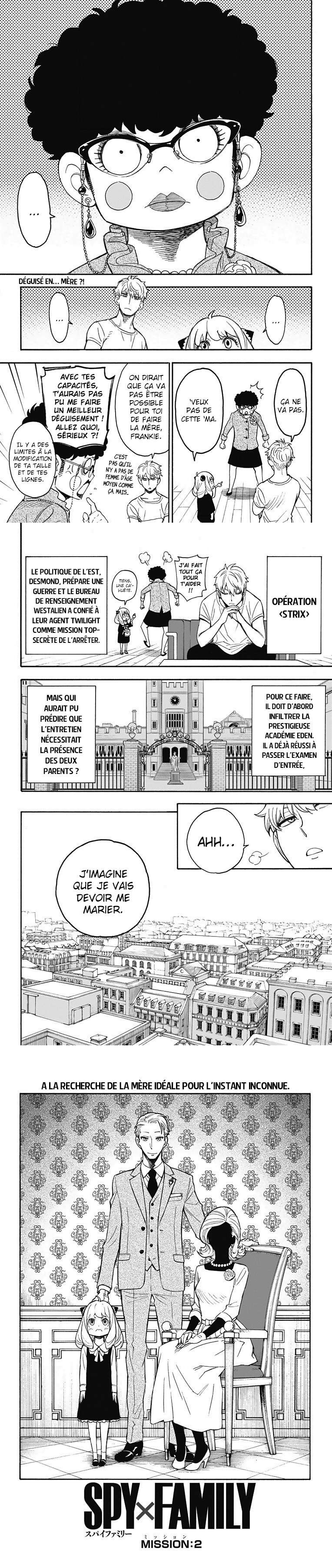 Read SPY×FAMILY FR Manga Online